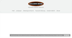 Desktop Screenshot of exclusive-design.at