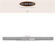 Tablet Screenshot of exclusive-design.at